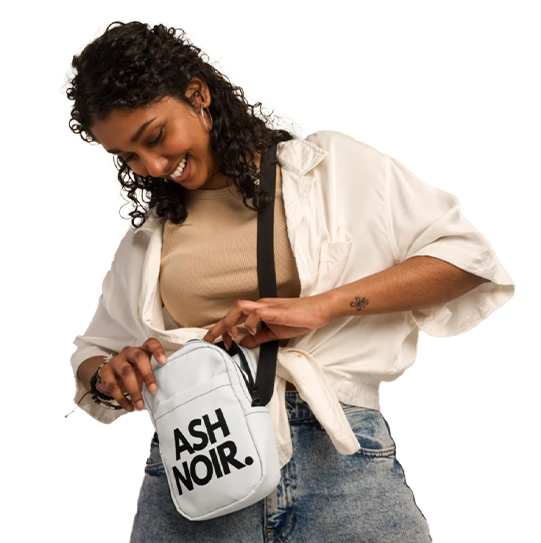 ASH NOIR Utility crossbody bag