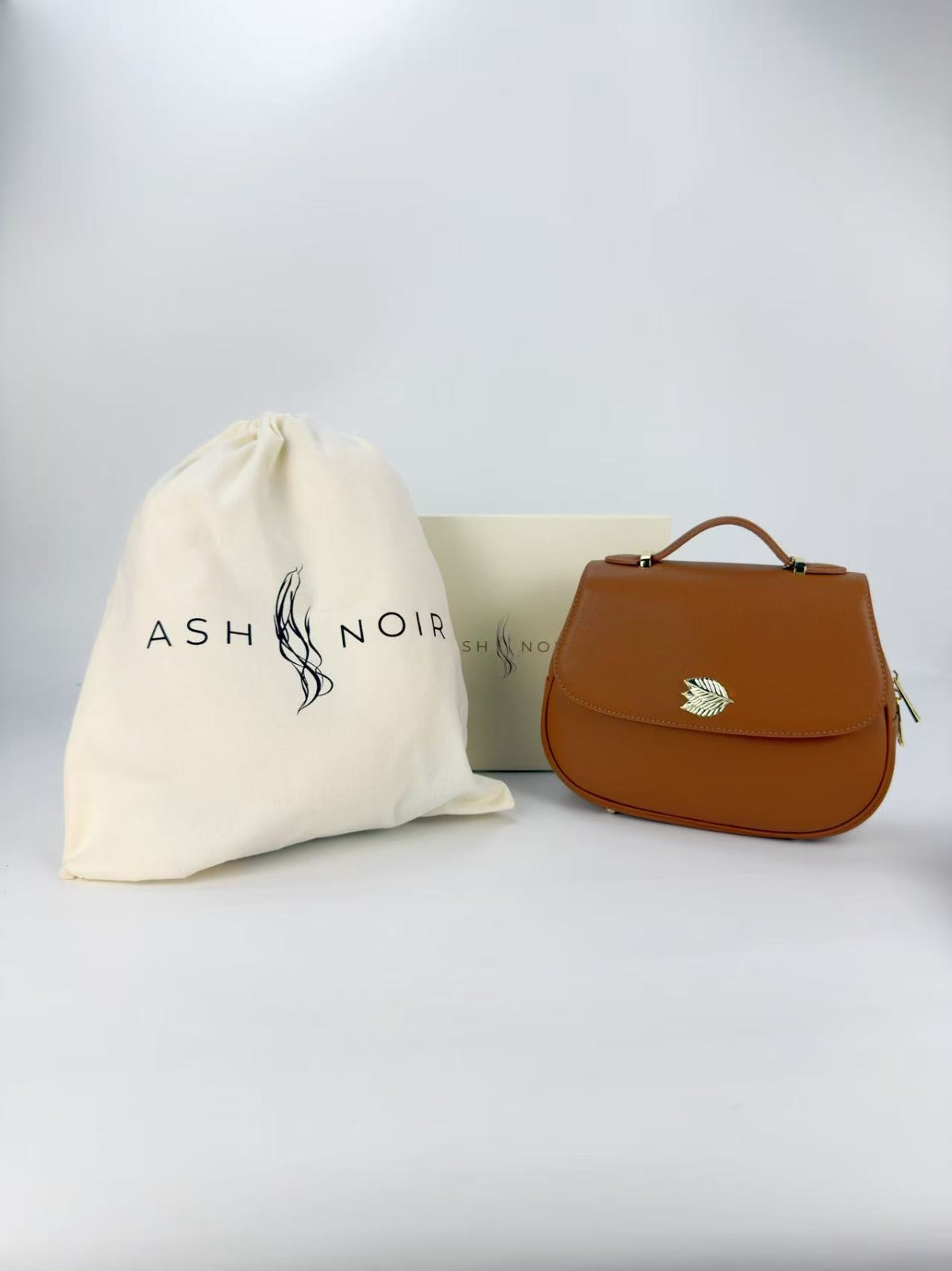 Ash Noir Signature Handbag