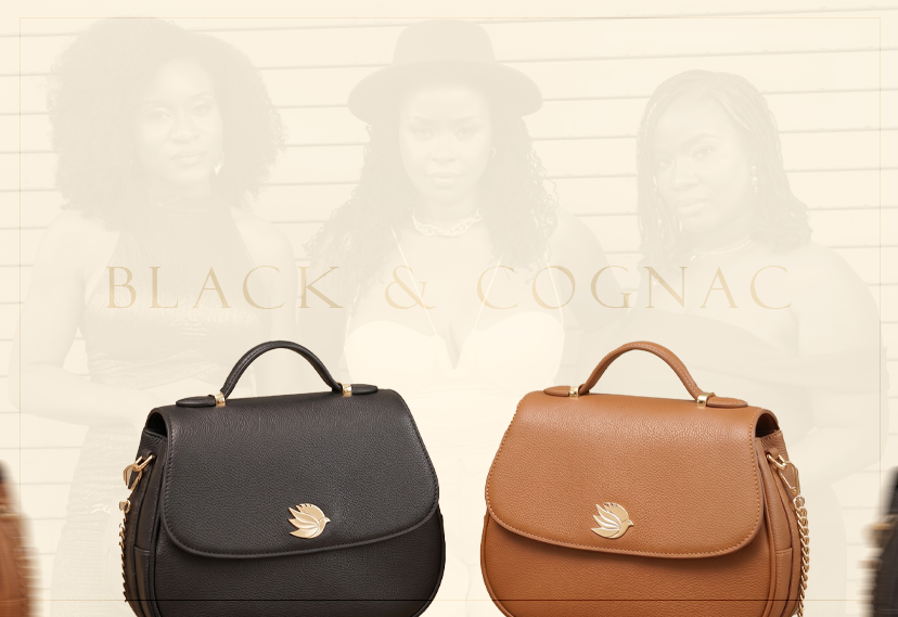 Ash Noir Signature Handbag